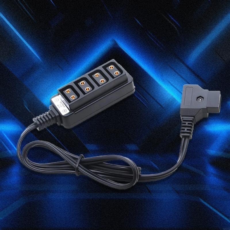 V Mount Battery - D-Tap Male Ke 4-Port D-Tap Female