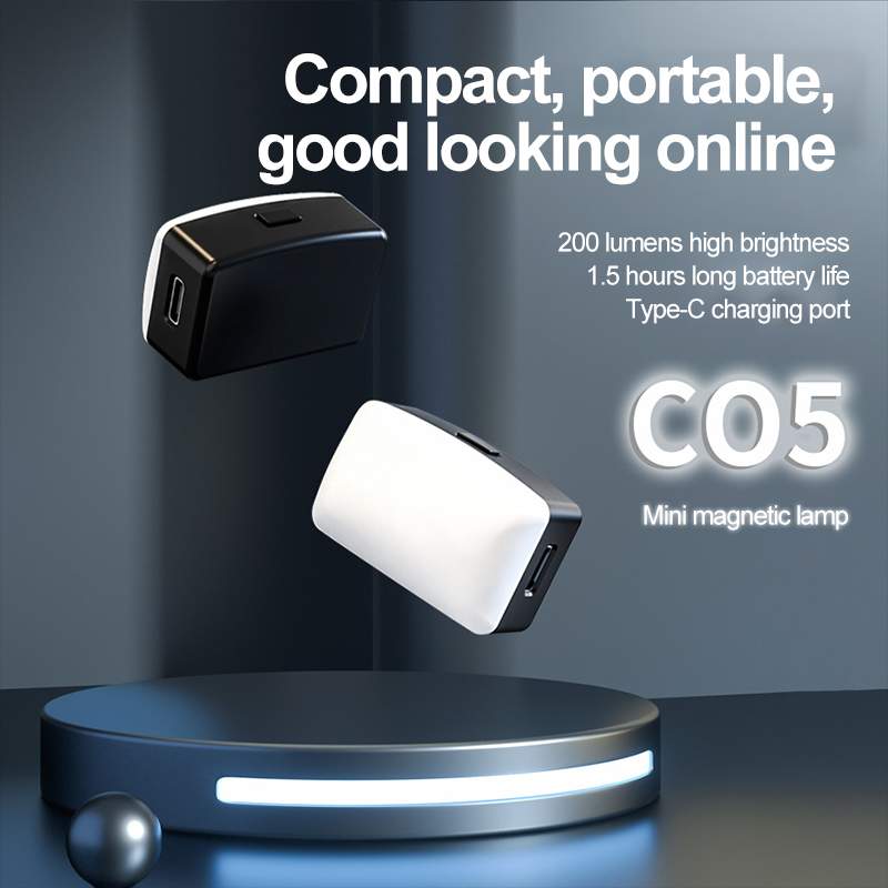 Photography Lighting Portable - Lampu swafoto LED saku portabel, lampu