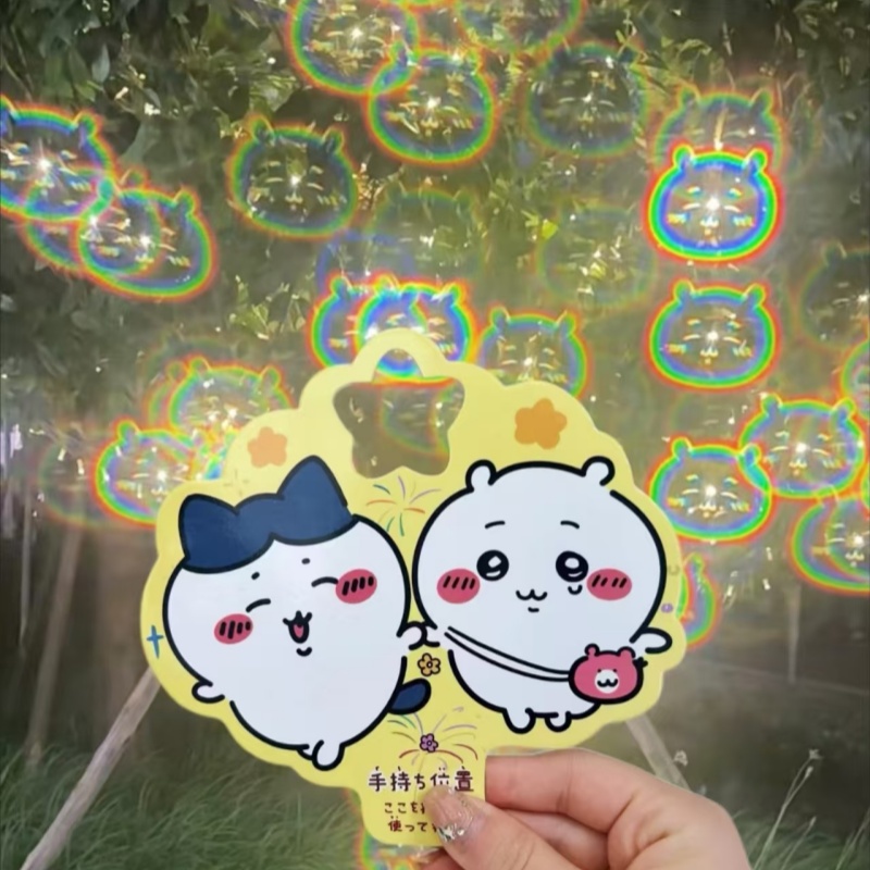 Good Lighting In Photography - Kartu Filter Kacamata Difraksi Chiikawa Sparkler,