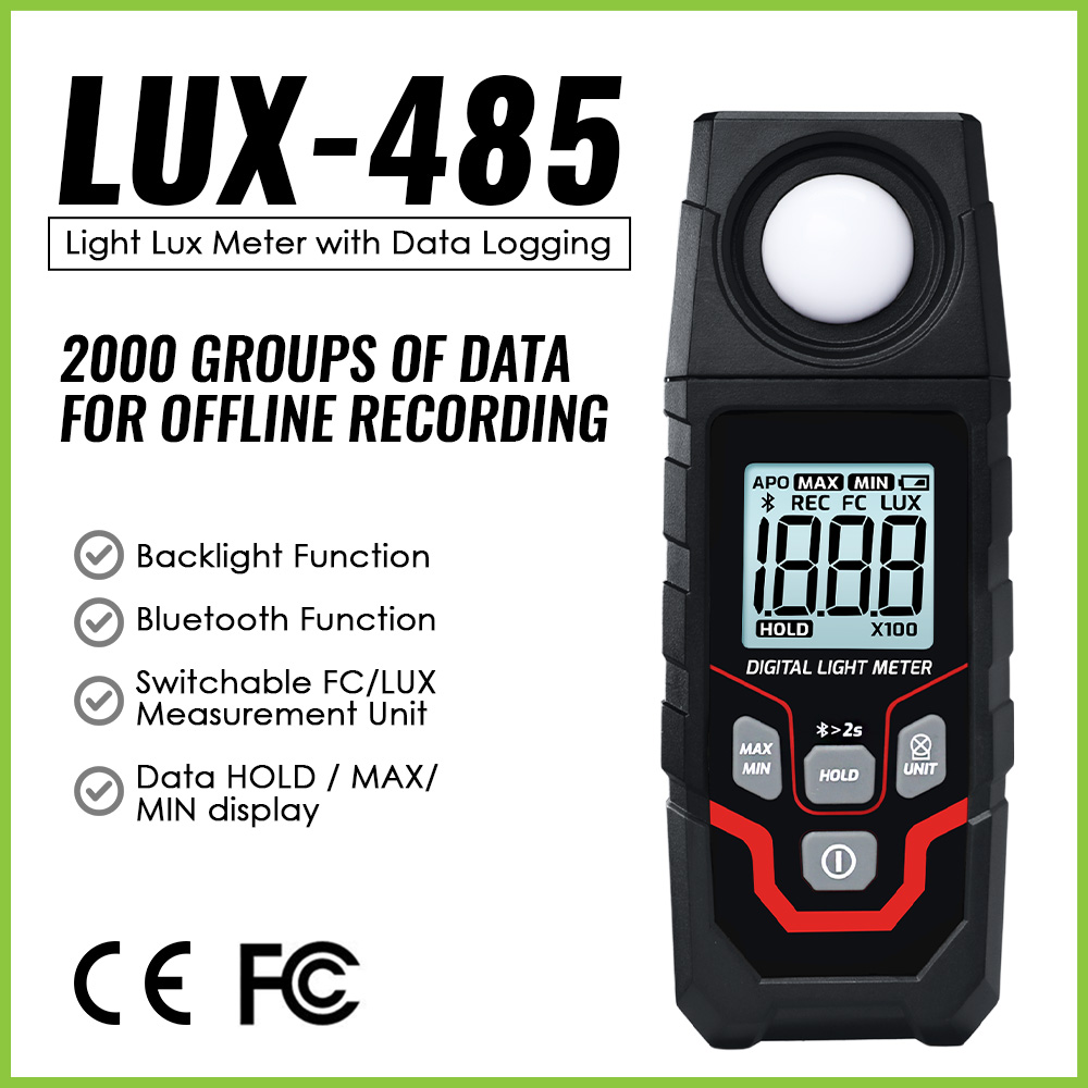 Photography Lighting Meter - Meteran Lux Digital Bluetooth dengan Aplikasi