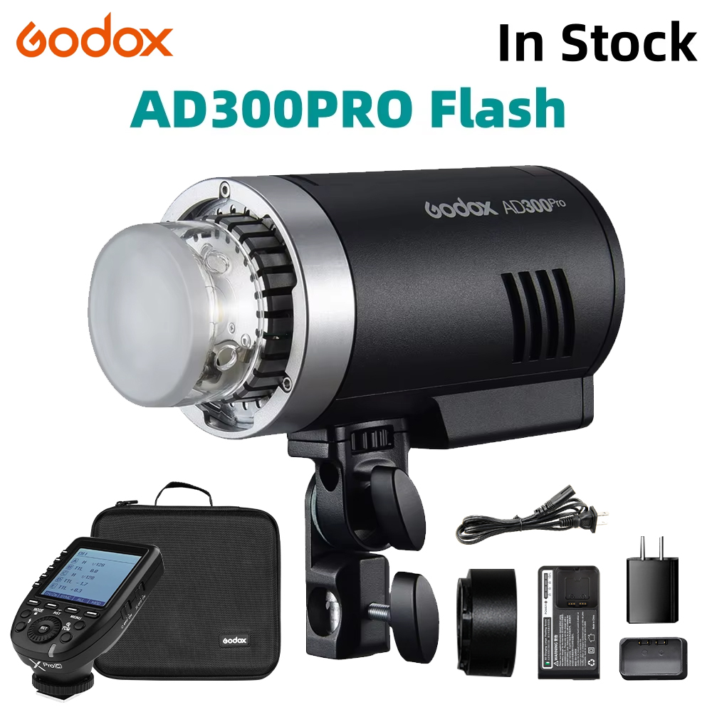 Photography Lighting Kit Godox - Godox AD300Pro Lampu Flash Luar Ruangan
