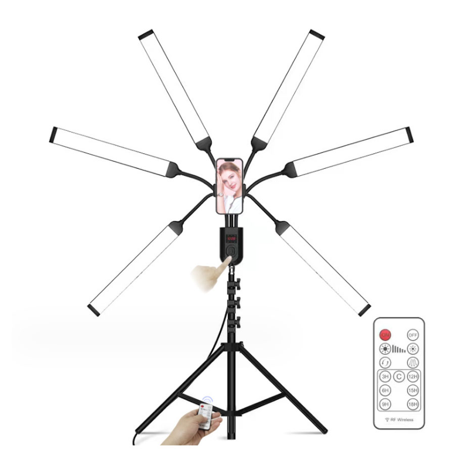 Photography Lighting No Shadows - Lampu sorot LED dua warna, lampu