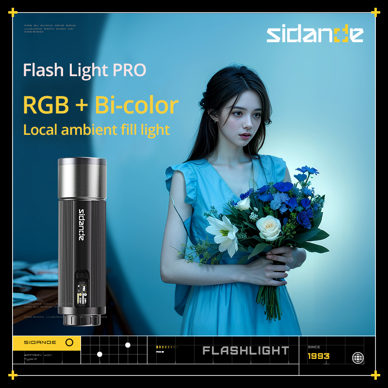 SIDANDE 12W Senter PRO 3500-70 - Photography Lighting System ulasan dan harga