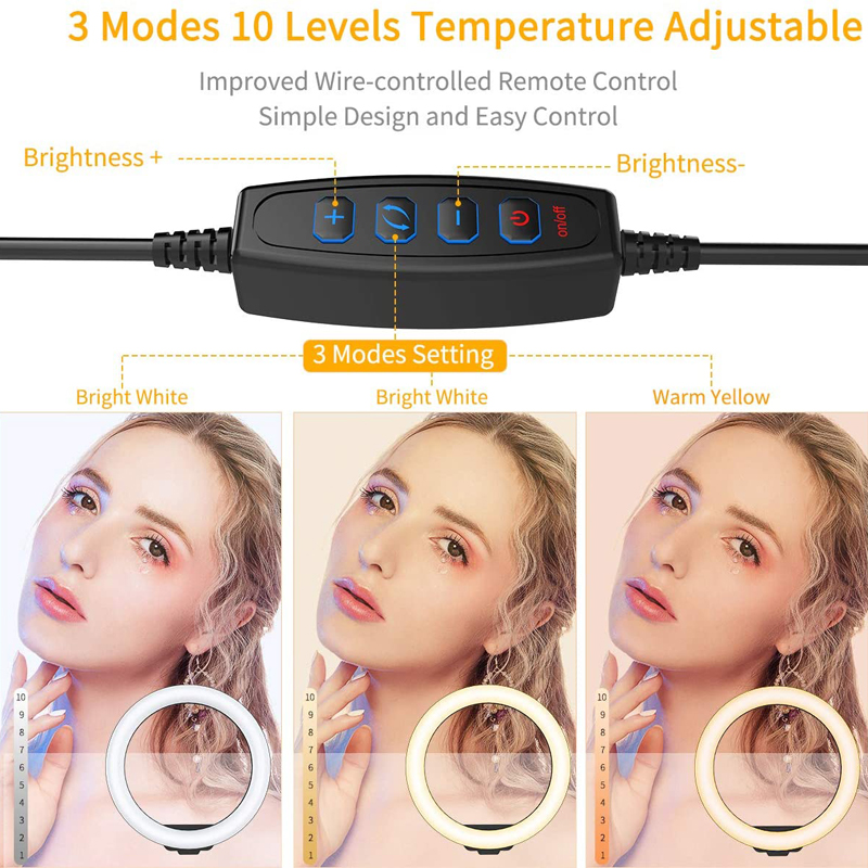 Lampu Cincin Selfie 16/26/33Cm - Photography Lighting Product ulasan dan harga