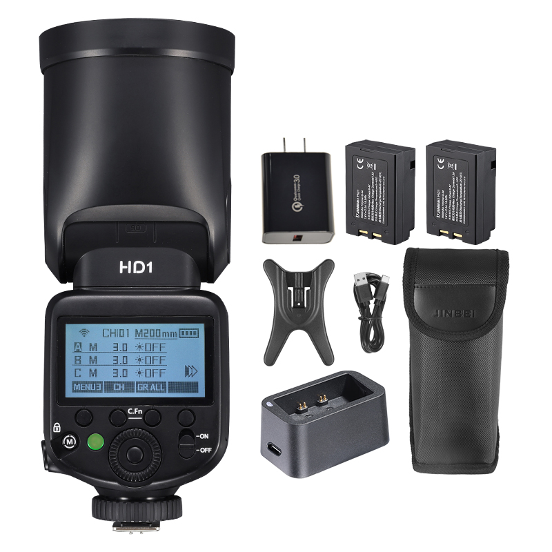 JINBEI HD-1 Round-head HSS Spe - Good Lighting In Photography ulasan dan harga