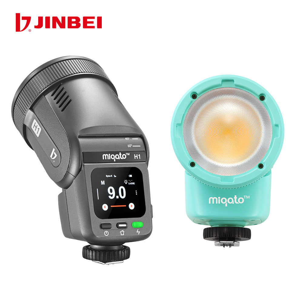 JINBEI H1 LED Kamera Flash Out - Good Lighting In Photography ulasan dan harga