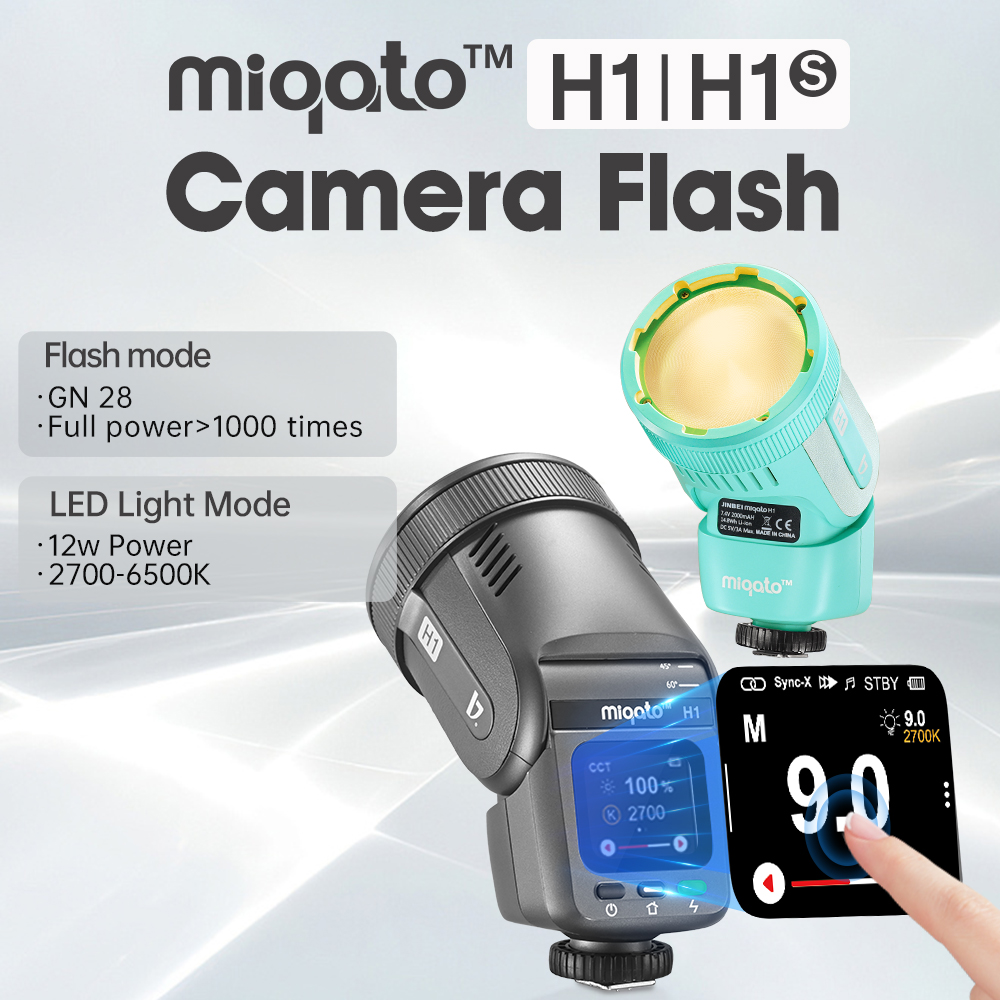 JINBEI H1 LED Kamera Flash Out - Good Lighting In Photography ulasan dan harga