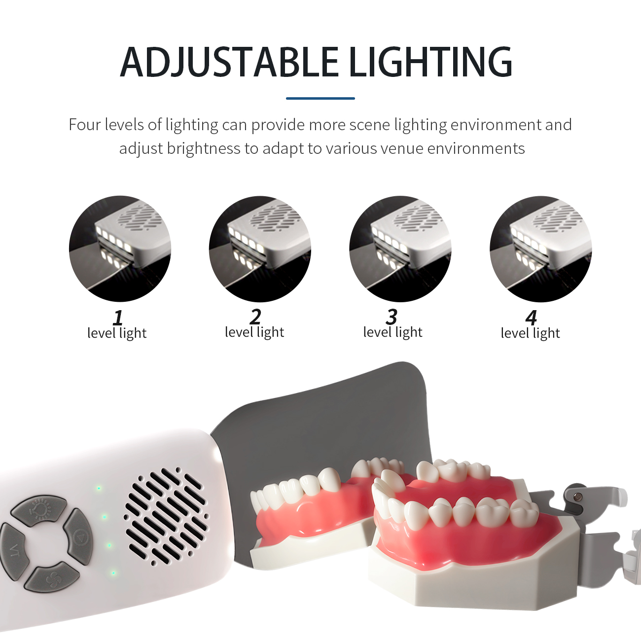 Cermin Anti-Kabut Gigi Bebas K - Photography Lighting System ulasan dan harga
