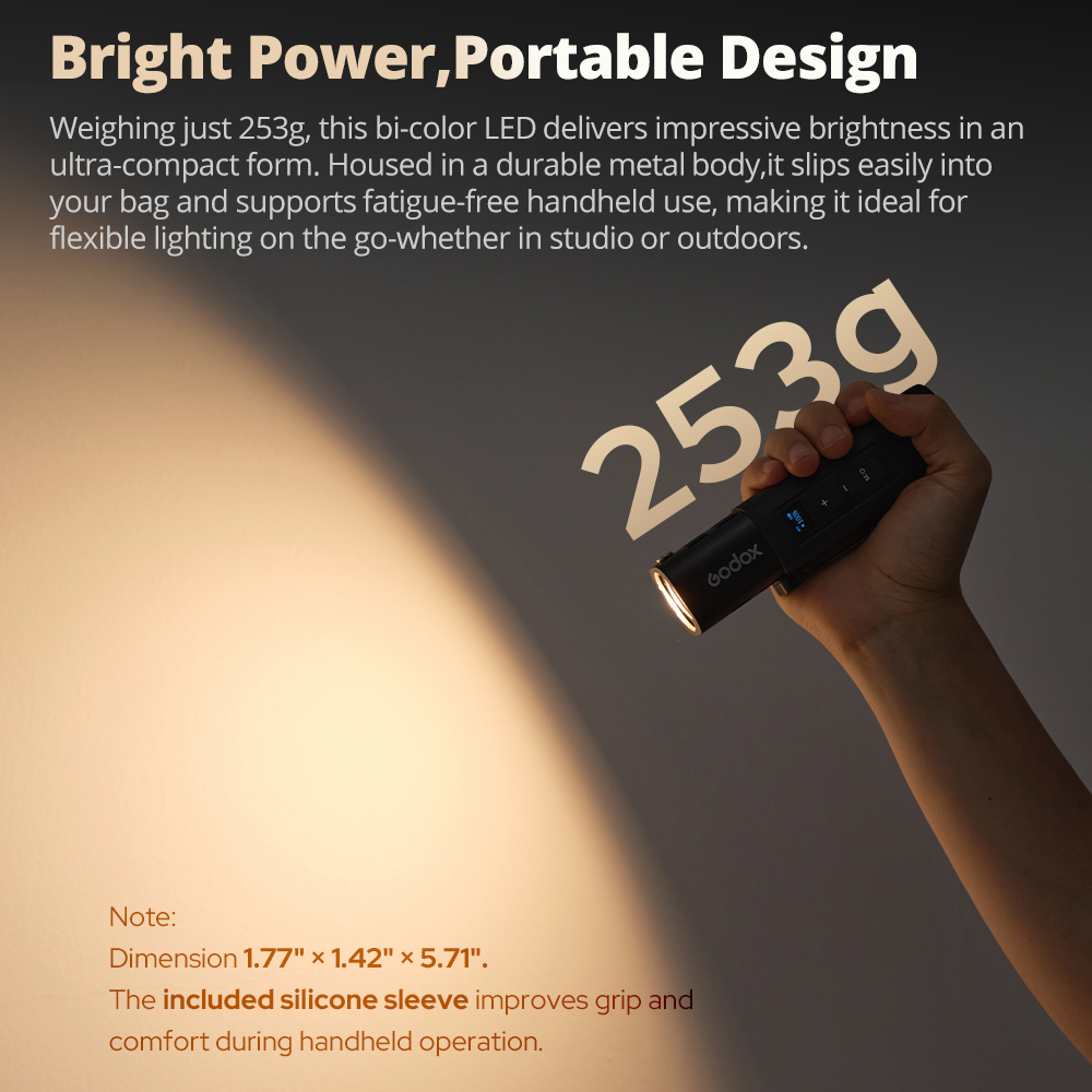 Lampu Video LED Bi-Color Godox - Photography Lighting System ulasan dan harga