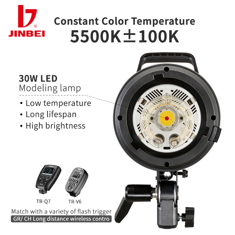 JINBEI MSN 400PRO 400WS GN66 1 - Good Lighting In Photography ulasan dan harga