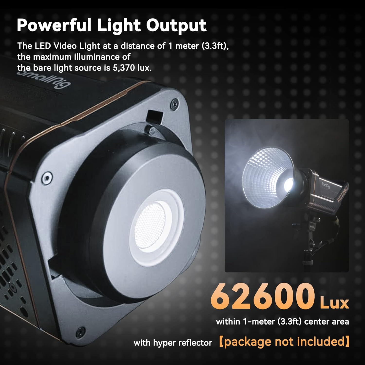SmallRig RC 120D 120W COB LED  - V Mount Battery ulasan dan harga
