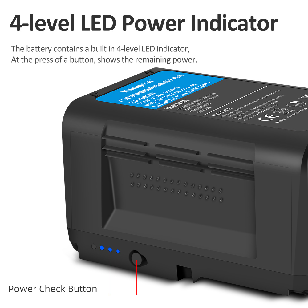 Baterai Kingma Kapasitas Tingg - V Mount Battery ulasan dan harga