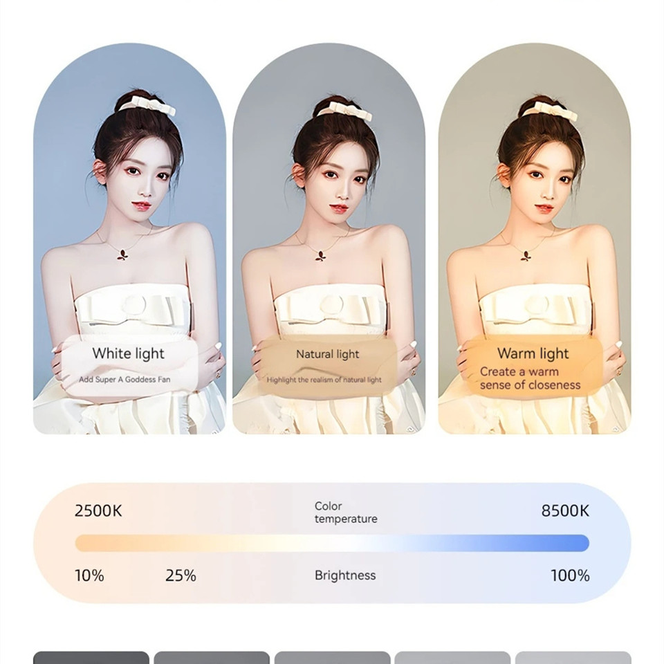 Lampu LED persegi Selfie Fill  - Photography Lighting System ulasan dan harga