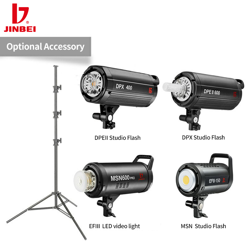 JINBEI MZ-3800FP Tripod Lampu  - Good Lighting In Photography ulasan dan harga
