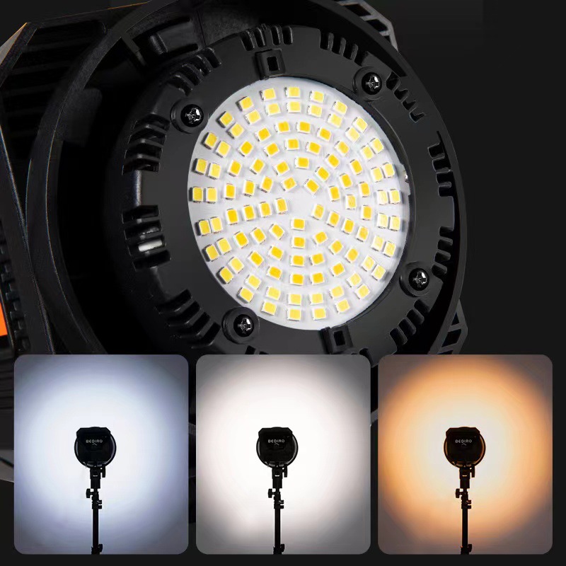 Lampu LED matahari 300W, lampu - Photography Lighting System ulasan dan harga