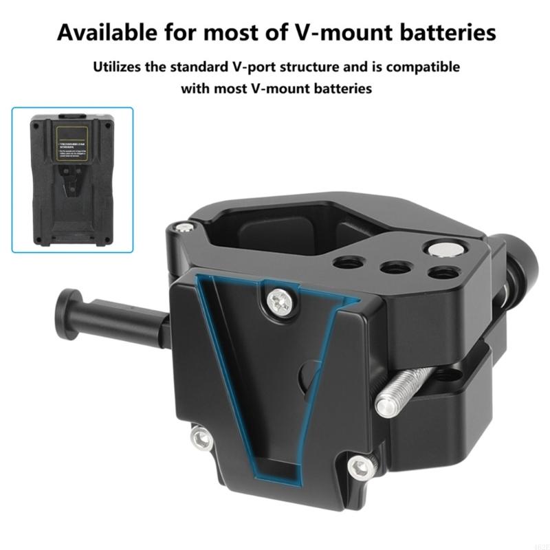 Penjepit Batang Aluminium 462E - V Mount Battery ulasan dan harga