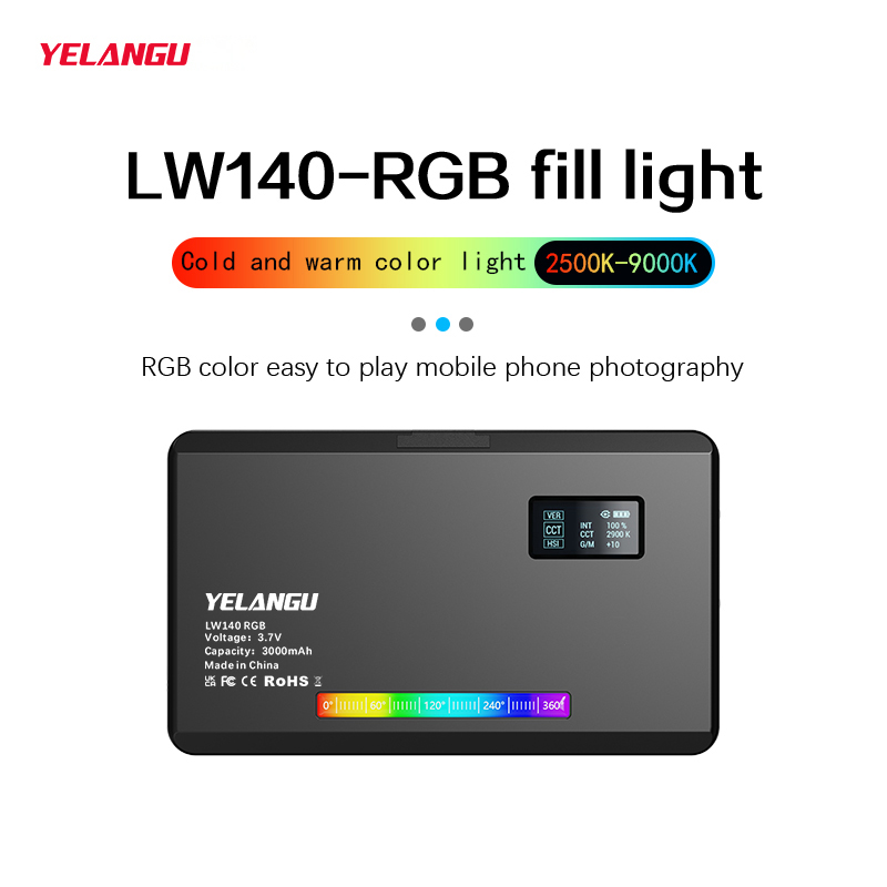 YELANGU lampu Video LED RGB, l - Photography Lighting Product ulasan dan harga