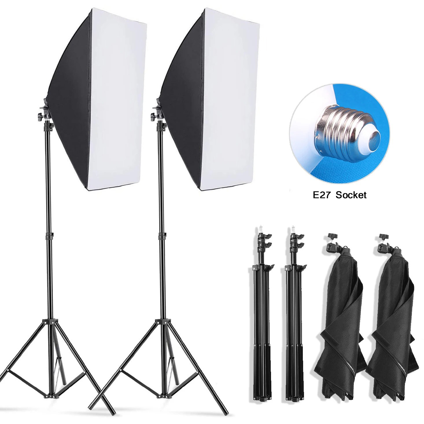 Softbox Pencahayaan Fotografi  - Photography Lighting System ulasan dan harga