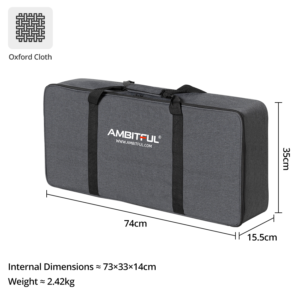 Tas Jinjing Portabel AMBITFUL  - Photography Lighting Product ulasan dan harga