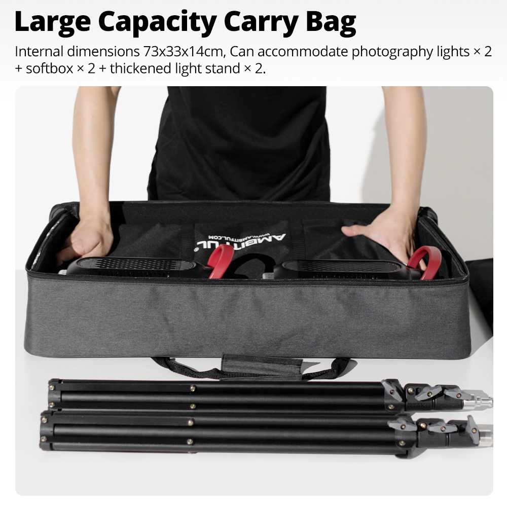 Tas Jinjing Portabel AMBITFUL  - Photography Lighting Product ulasan dan harga