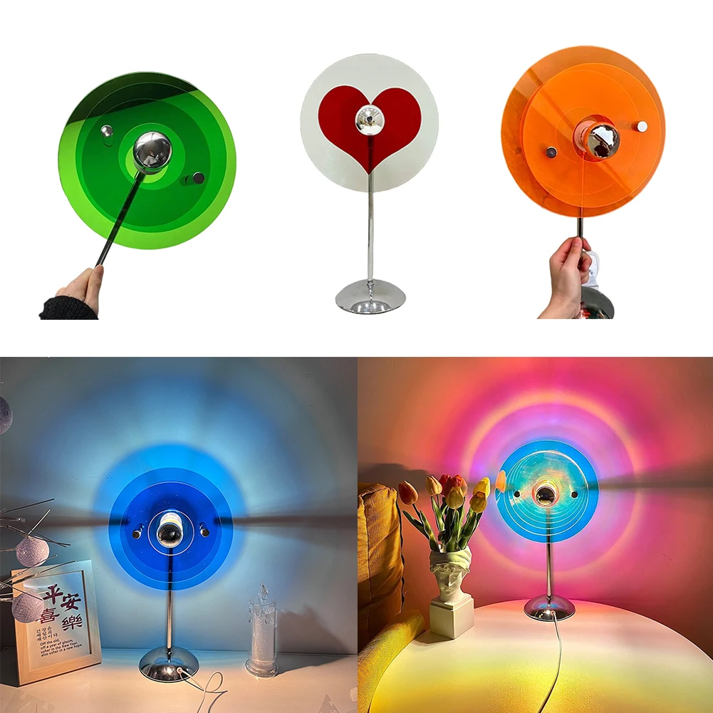 Lampu Meja USB Proyektor Cinta - Photography Lighting No Shadows ulasan dan harga