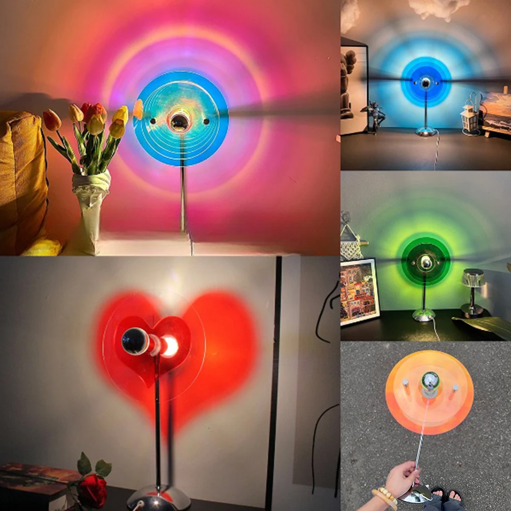 Lampu Meja USB Proyektor Cinta - Photography Lighting No Shadows ulasan dan harga
