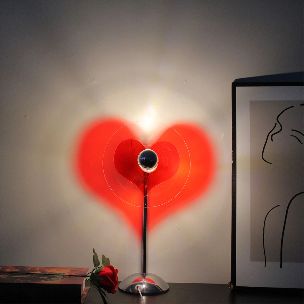 Lampu Meja USB Proyektor Cinta - Photography Lighting No Shadows ulasan dan harga