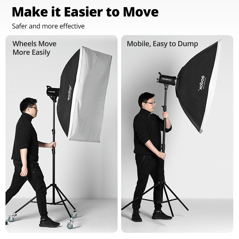 Set Roda Putar C-Stand AMBITFU - Photography Lighting Product ulasan dan harga