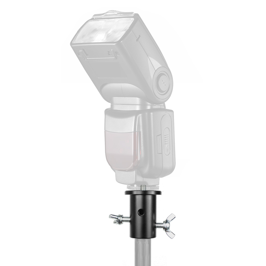 Adaptor dudukan lampu Tripod 1 - Photography Lighting System ulasan dan harga