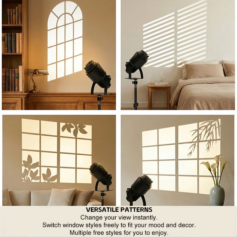 Lampu Proyeksi Jendela Virtual - Photography Lighting No Shadows ulasan dan harga