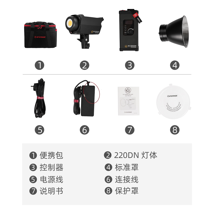 IFootage SL1 60DN SL1 60220DN  - Photography Lighting Kit Godox ulasan dan harga