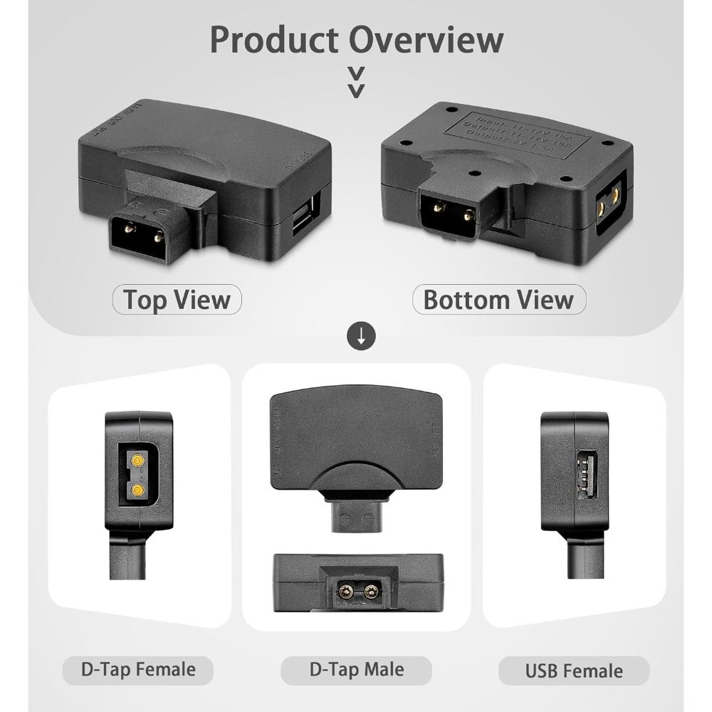 Adaptor D Tap ke USB 11V-17V 5 - V Mount Battery ulasan dan harga