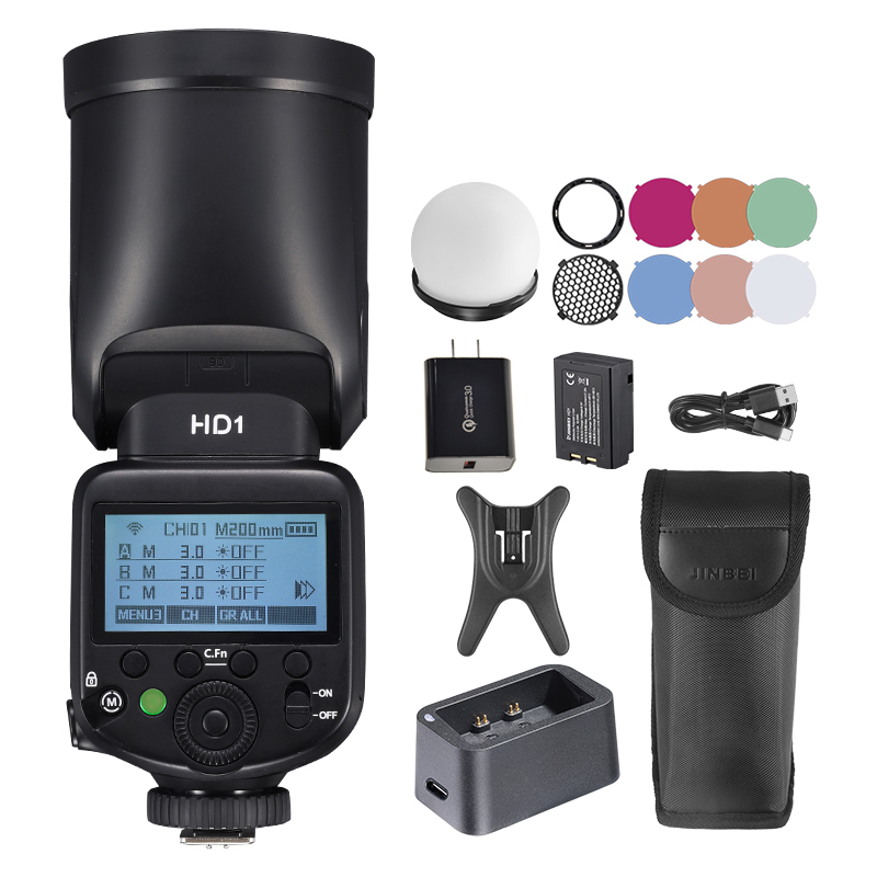 Lampu Flash Kamera JINBEI HD-1 - Good Lighting In Photography ulasan dan harga