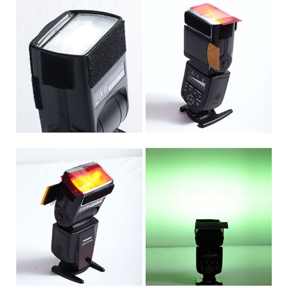 Kit Filter Pencahayaan Gel Fla - Photography Lighting Meter ulasan dan harga