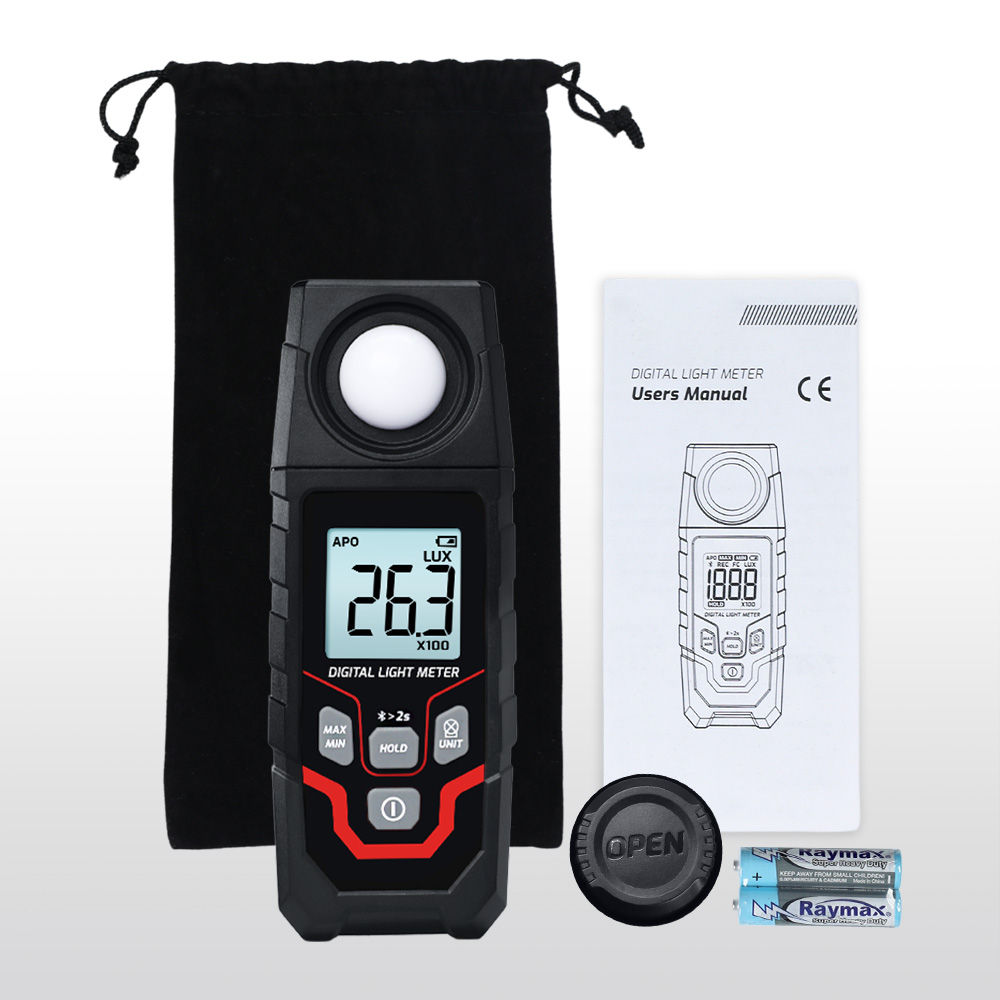 Meteran Lux Digital Bluetooth  - Photography Lighting Meter ulasan dan harga
