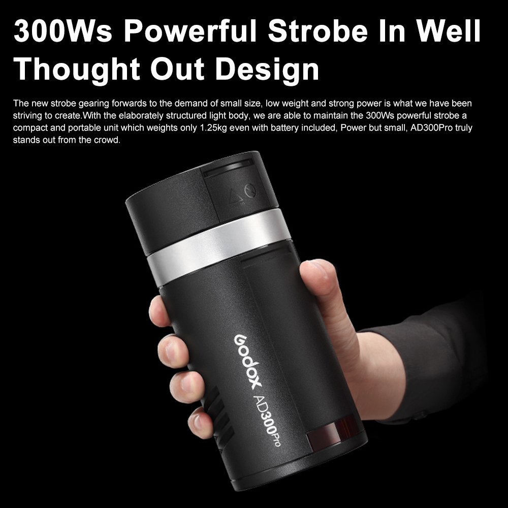 Godox AD300Pro Lampu Flash Lua - Photography Lighting Kit Godox ulasan dan harga