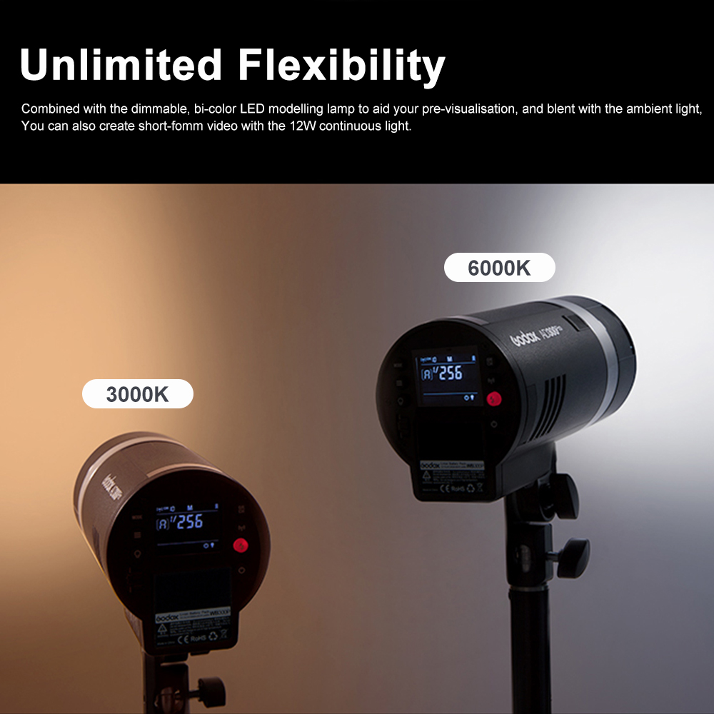 Godox AD300Pro Lampu Flash Lua - Photography Lighting Kit Godox ulasan dan harga