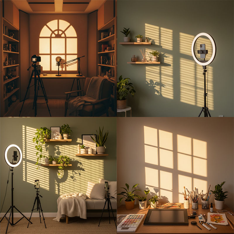 Lampu Proyektor Gobo Jendela 1 - Photography Lighting No Shadows ulasan dan harga