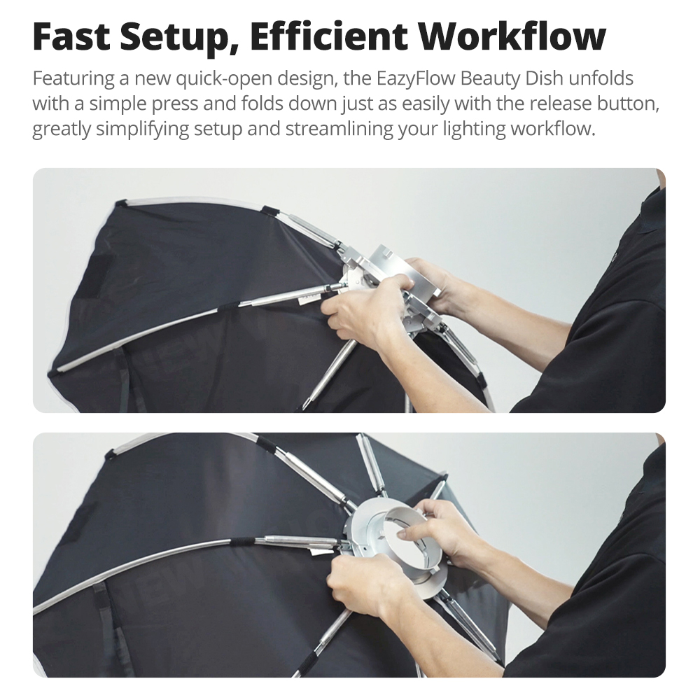 Godox EazyFlow Beauty Dish 65/ - Photography Lighting Meter ulasan dan harga