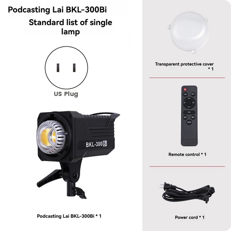 Lampu Video LED Bi 300W, Penca - Photography Lighting System ulasan dan harga