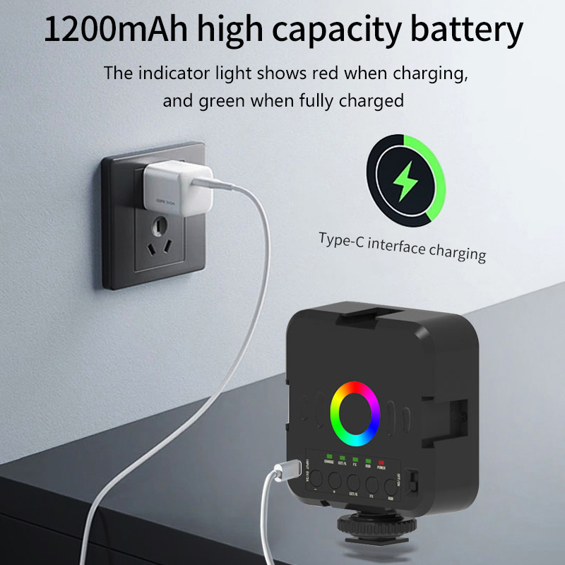 Lampu Video Mini RGB Portabel  - Photography Lighting Portable ulasan dan harga